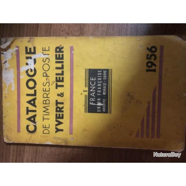 Catalogue de Timbres-Poste Yvert & Tellier - I France 1956 et12