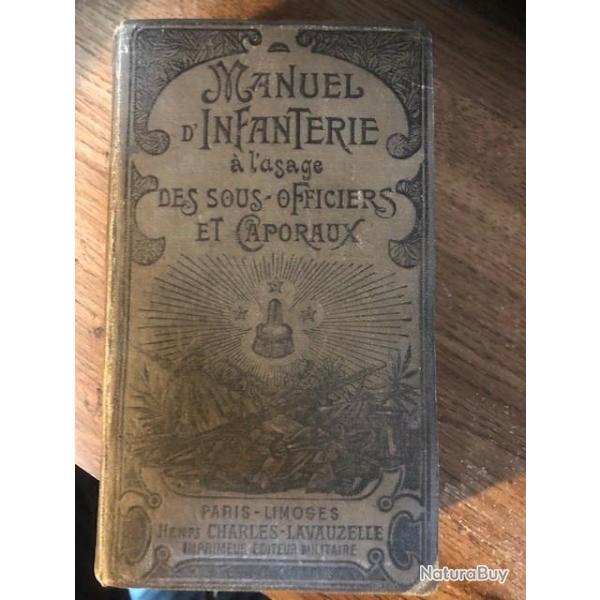 Manuel d'infanterie  l'usage des sous-officiers et caporaux de 1921 et11
