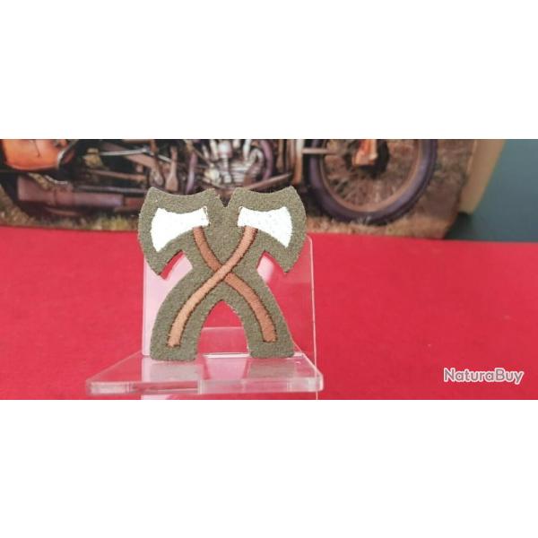 Arm�e Britannique - Brevet tissus de qualification  des pionniers d'assaut ( Attribut de manche)