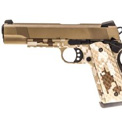 R&eacute;plique GBB 1911 MEU Raven full metal gaz Digital Desert / Tan 1,0J