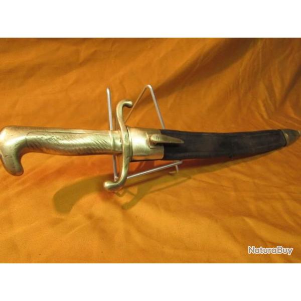 glaive allemand Prussien  1870 artillerie Allemagne second empire Napoleon III Prusse SEITENGEWEHR