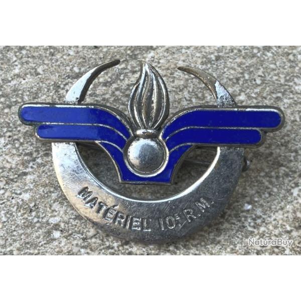 Direction du Mat�riel, 10� R�gion Militaire, pastille ronde ajour�e