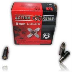 CARTOUCHE CAL. 9X19 GECO 108 GR EXPANSIVE ACTION EXTREME X20