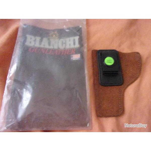 holster ceinture Bianchi small revolver main gauche