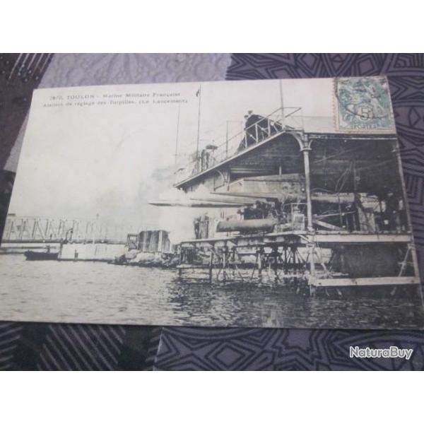 CP MARINE  ATTELIER DE REGLAGE DES TORPILLES