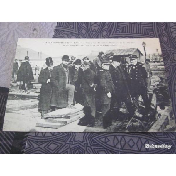 CP MARINE  MILITAIRE IENA MINISTRE  ET AMIRAUX