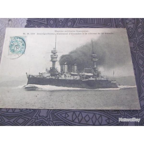 CP MARINE  MILITAIRE FRANCAISE JAUREGUIBERRY  CUIRASSE