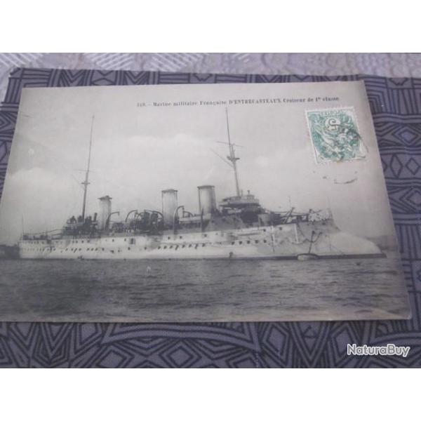 CP MARINE  MILITAIRE FRANCAISE D ENTRECASTEAUX CROISSEUR 1er CLASSE