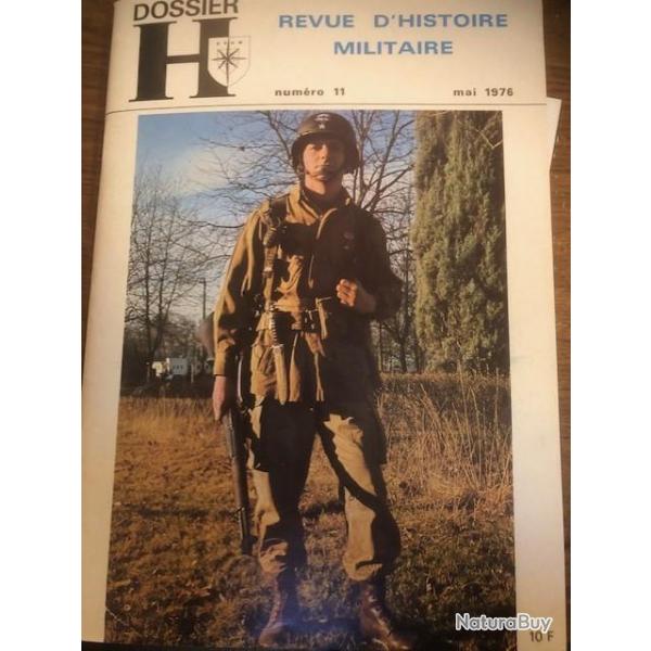 Revue d'histoire militaire numro 11 de mai 1976 et4