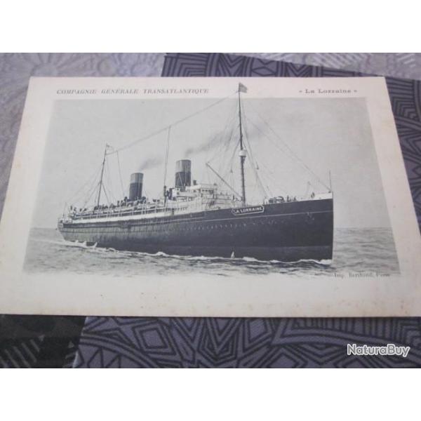 CP MARINE  Cie LA LORRAINE