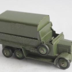 DINKY TOYS Militaire 151B Six Wheeled Covered Transport Wagon pre war
