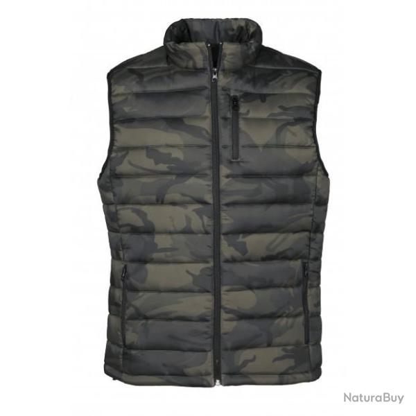 Gilet matelass� camo trek