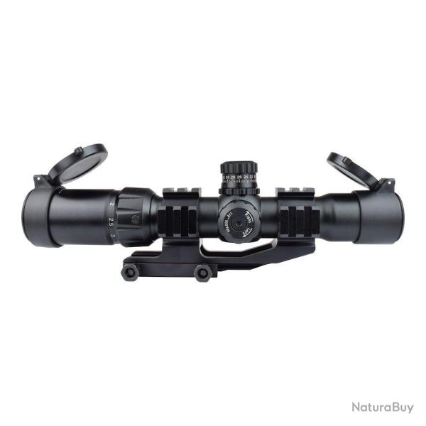 Lunette 1,5-4x30 Illuminee w/ Cantilever (JS Tactical)