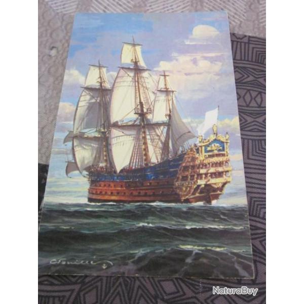 CP  VAISSEAU XVII SIECLE