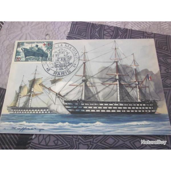 CP  VAISSEAU  COMBAT A L EMBOSSAGE