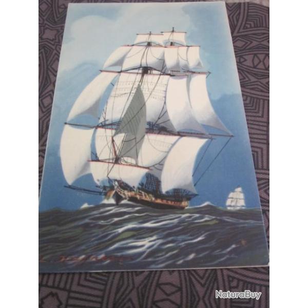 CP  VAISSEAU  LA CHASSE 1er EMPIRE