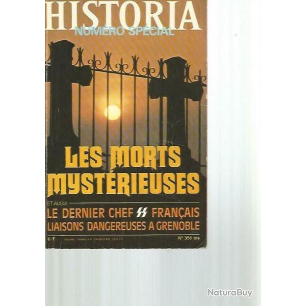 Livre Historia No356 bis : Les morts mystrieuses et17