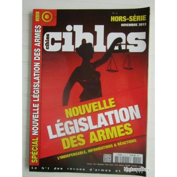 Revue Cibles Hors Srie Novembre 2013 : Nouvelle Lgislation des armes et17