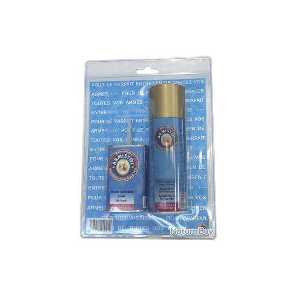 Huile ARMISTOL aerosol & burette bilster de 2 PROMO !