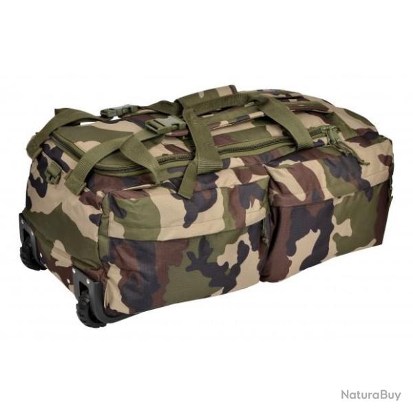 Sac op�rationnel � roulettes 110L camouflage arm�e Fran�aise camo c/e bariol�