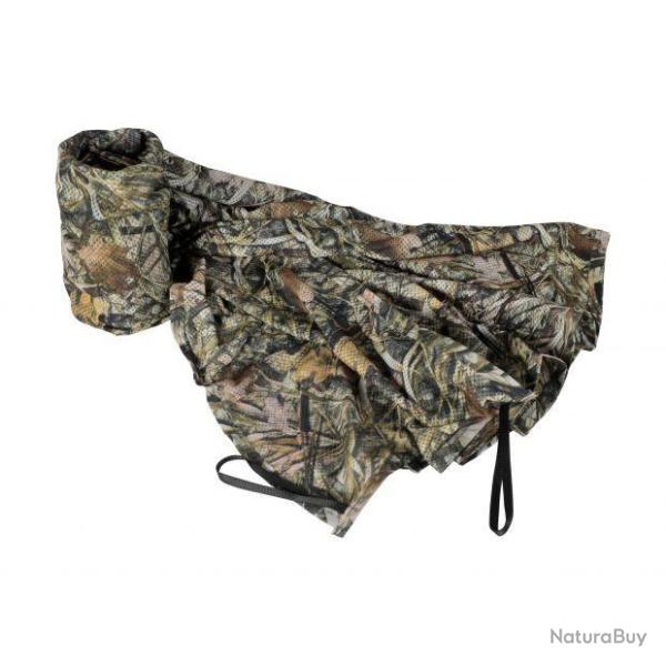 Filet de camouflage en mesh plein 3D roseau 1.40x3m