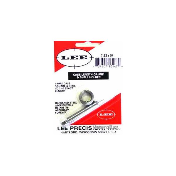 Jauge de longueur pour raccourcisseur Lee 90147 7.62x54R