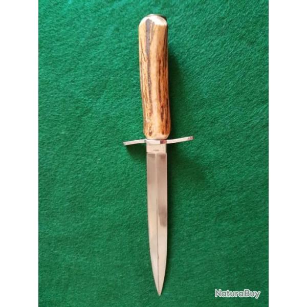 Dague de chasse poign�e bois de cerf