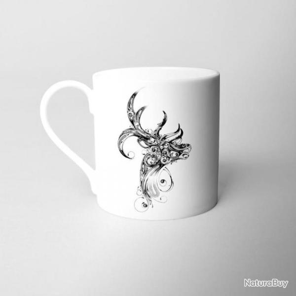 MUG IMPRESSION CERF GRAPHIC