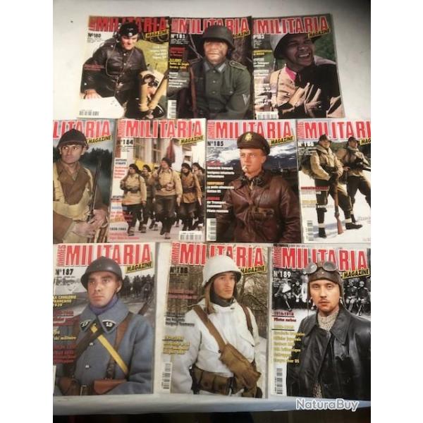 Pack Magazines Armes Militaria du No 180  189 et19
