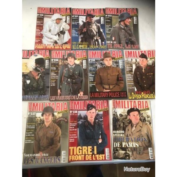 Pack Magazines Armes Militaria du No 220  229 et19