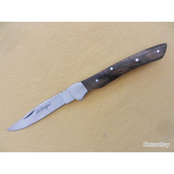 petit couteau "�l�gance" Le Bougna -  canif de poche - manche bois de palissandre