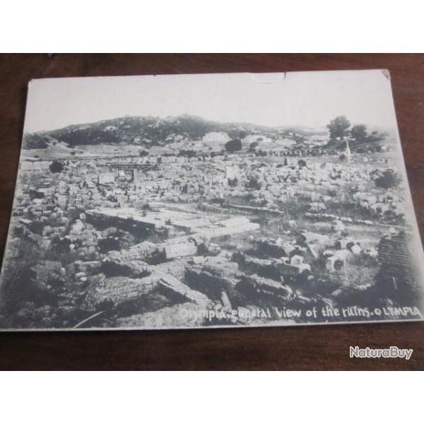 CP   GRECE   OLYMPIA  VUE GENERALE