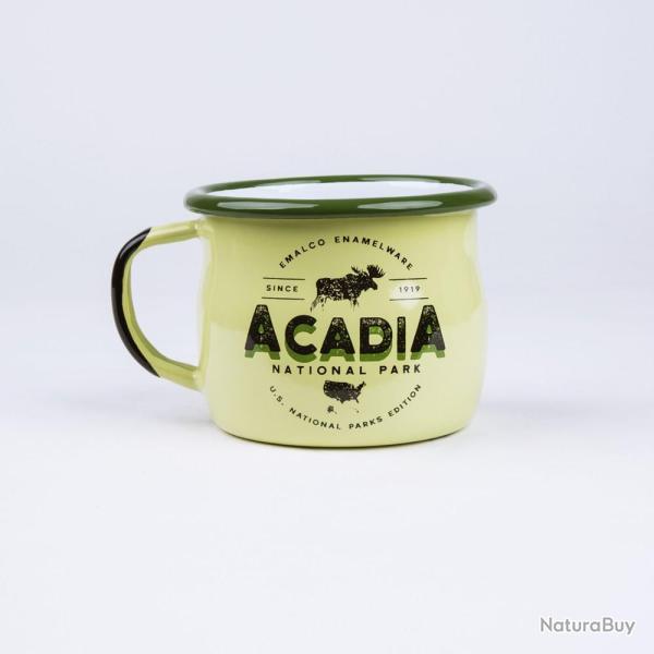 Emalco Enamelware 12oz Acadia Enamel Coffe Mug - U.S. National Parks
