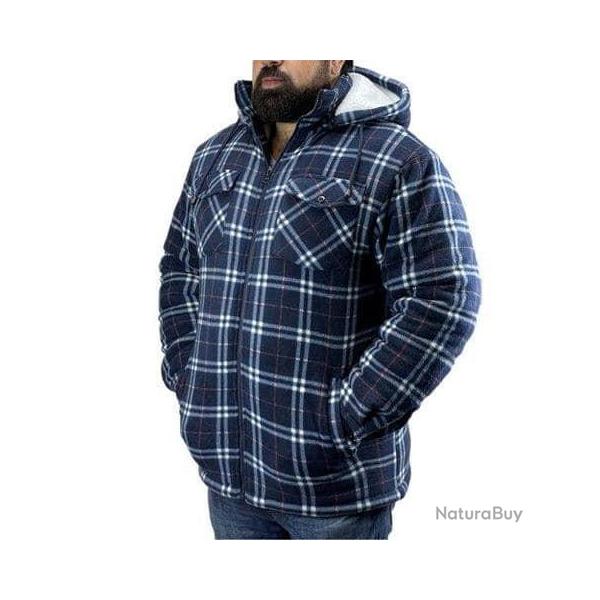 Chemise doubl�e  Sherpa Richmond Bleu