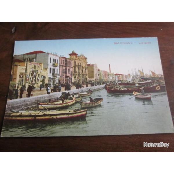 CP  SALONIQUE LES QUAIS