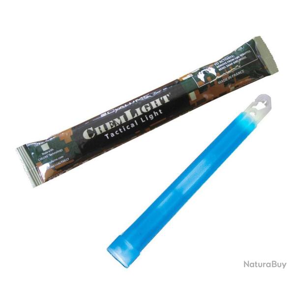 B�ton lumineux ChemLight� 15 cm - 8 heures bleu