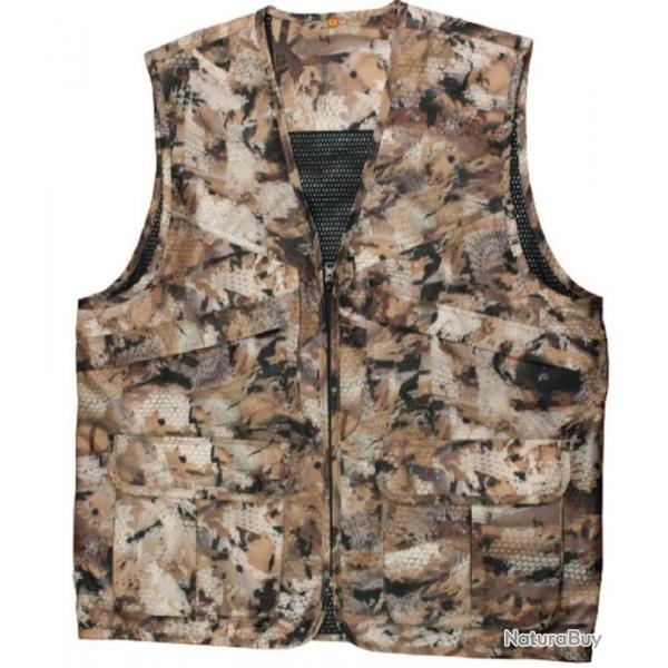 Gilet avec doublure intrieure en filet - RA SPORT