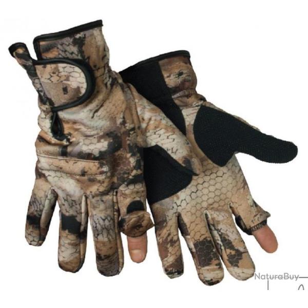 Gants softshell avec inserts antidrapants - RA SPORT
