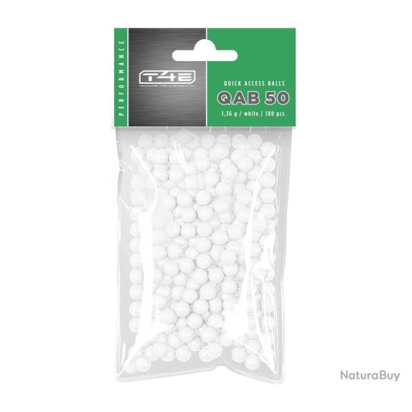 Balles polymre Umarex T4E QAB50 Performance brise-vitre cal. 50 x 100