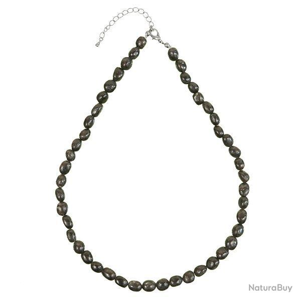 Collier en astrophyllite - Perles pierres roul�es
