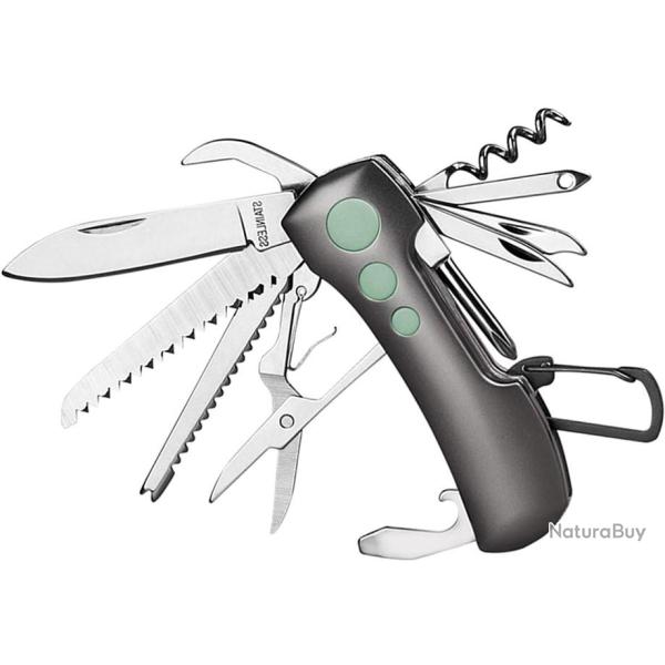 TOP ENCHERE - Couteau pliant 15-en-1 multifonctions - Livraison gratuite et rapide