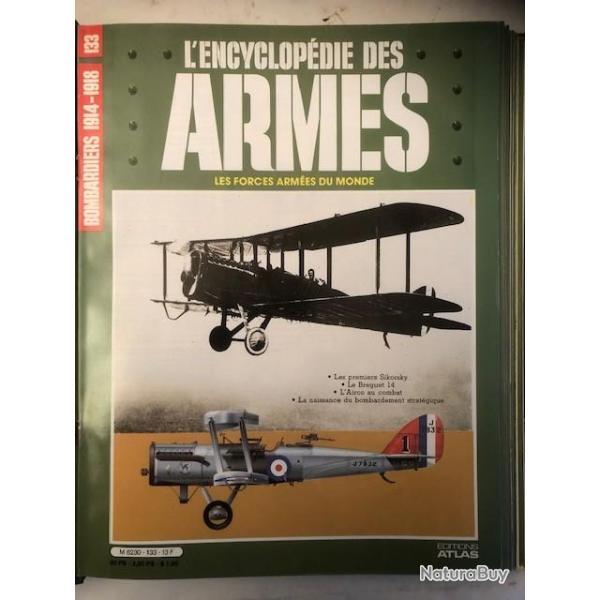 Album L'Encyclopdie des Armes du No 133  144 et18