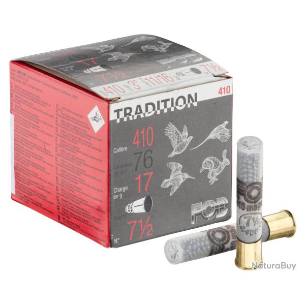 Cartouches Fob Tradition Calibre 410 76 Boure A Jupe Numro