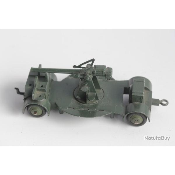 DINKY TOYS 161b Militaire Anti Aircraft Gun on Trailer