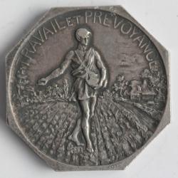 Jeton d'assurance La Genevoise Travail et Prévoyance Georges Hantz