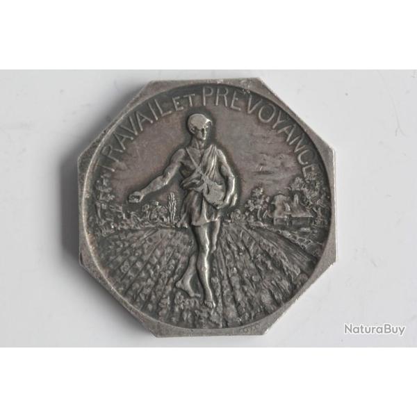 Jeton d'assurance La Genevoise Travail et Pr�voyance Georges Hantz