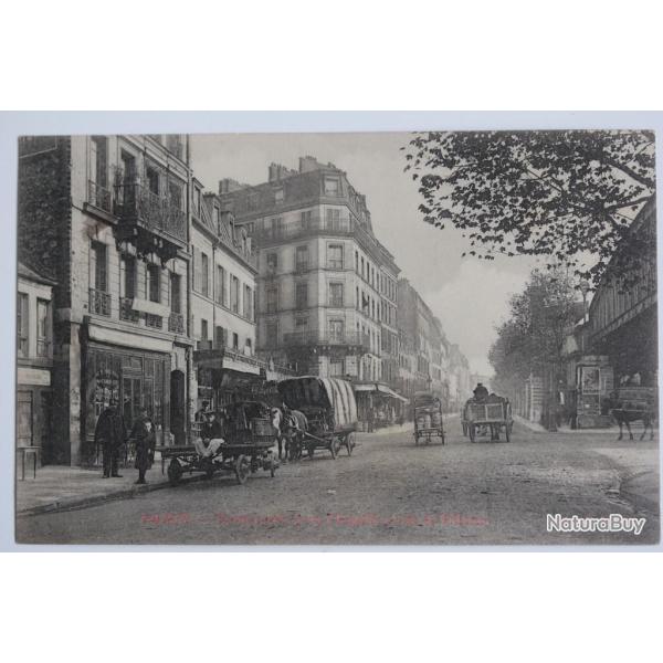 CPA Paris Boulevard de la Chapelle et de la Villette