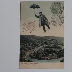 CPA Allemagne Ein Ausflug nach Baden