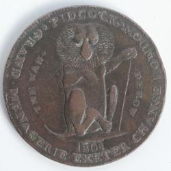 Jeton Pidcock Wanderoo Menagerie Exeter Exchange London 1801