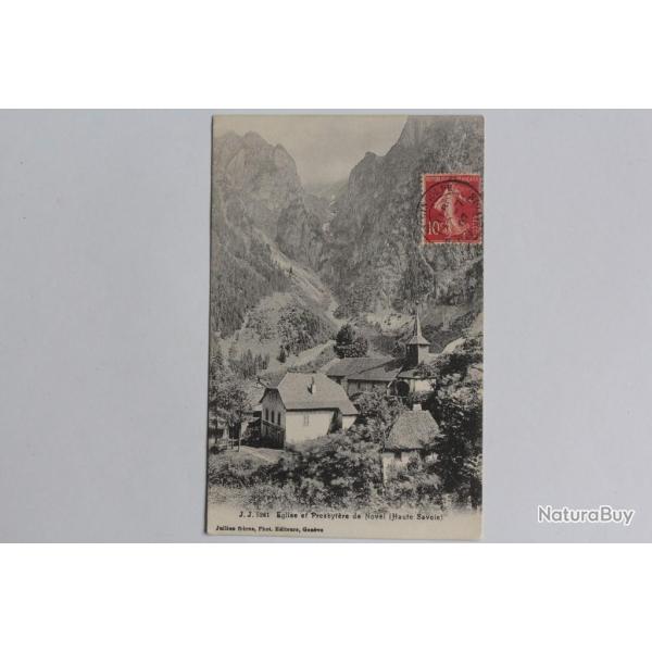 CPA Haute-Savoie �glise et Presbyt�re de Novel